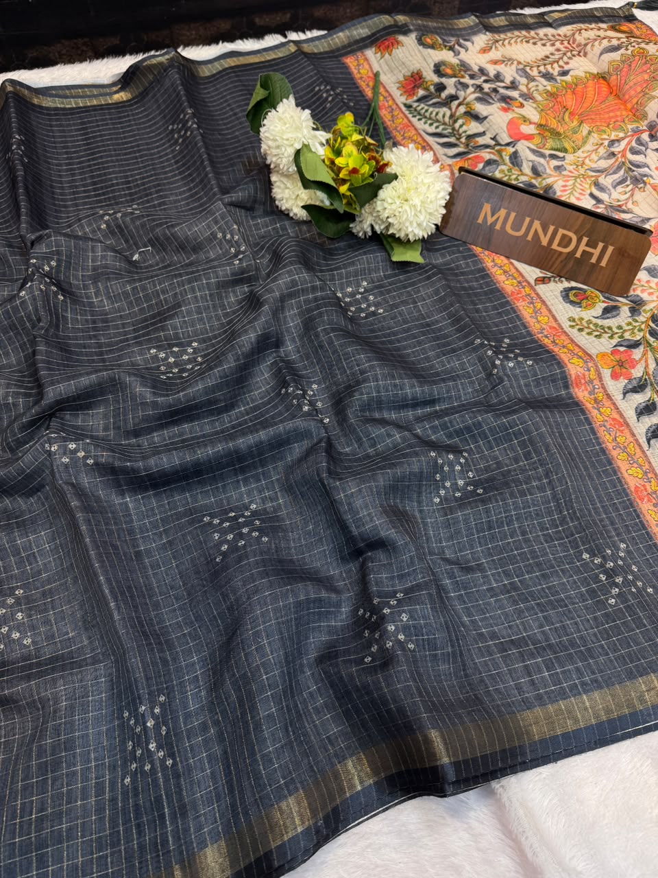Kalanjali Fancy Saree with Traditional Zari Design| KJ01