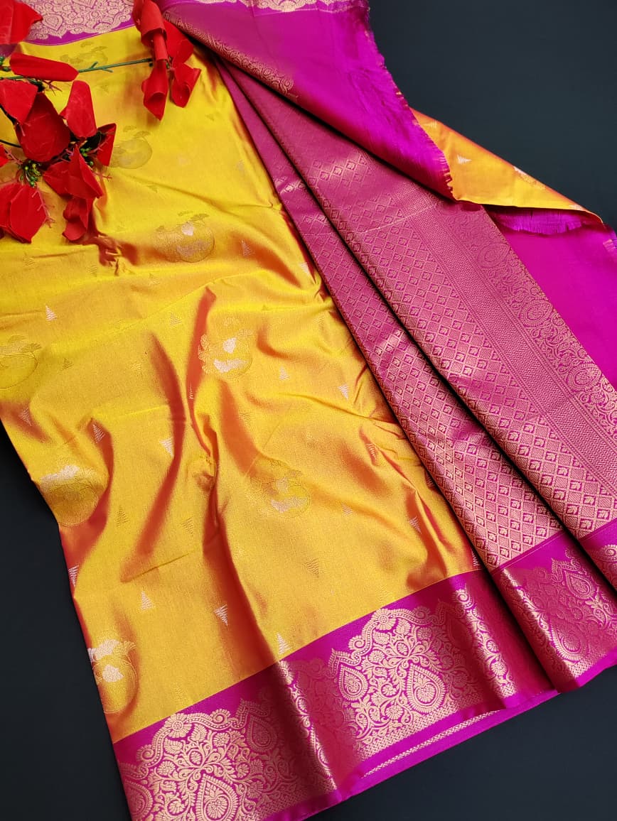Pure Silk Cotton Saree PLK21