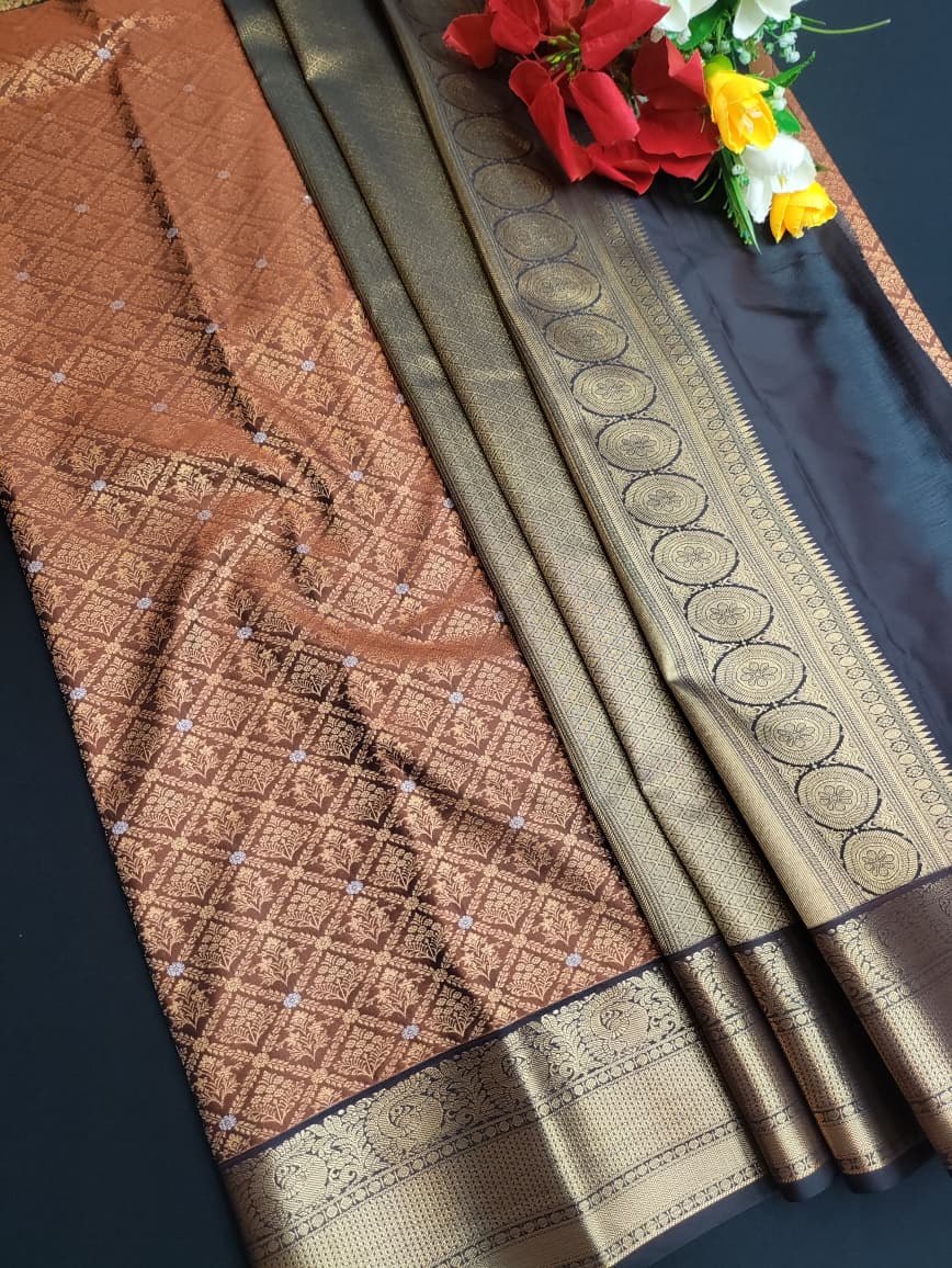 Pure Silk Saree (Semi) PSSS24