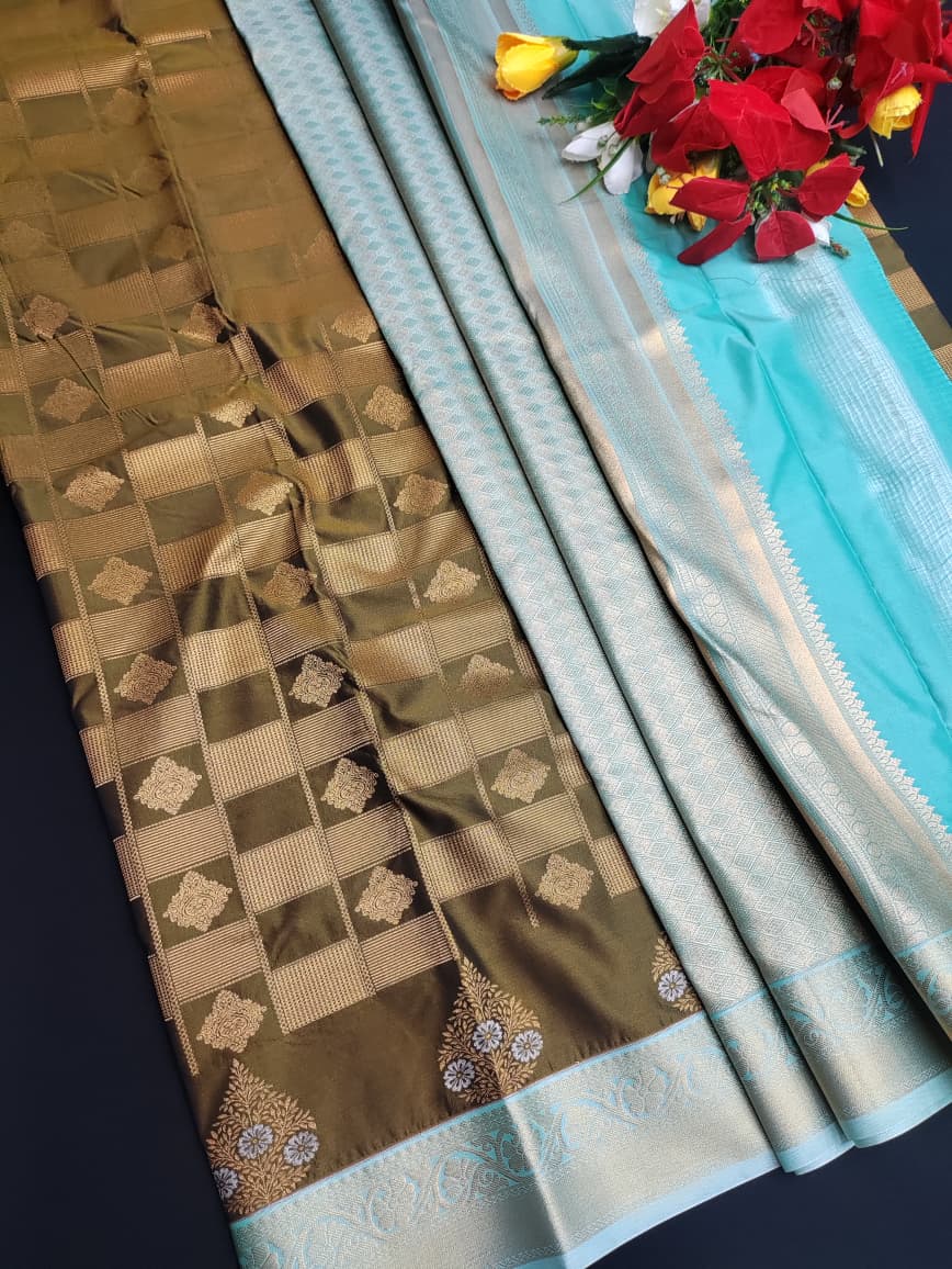 Pure Silk Saree (Semi) PSSS43