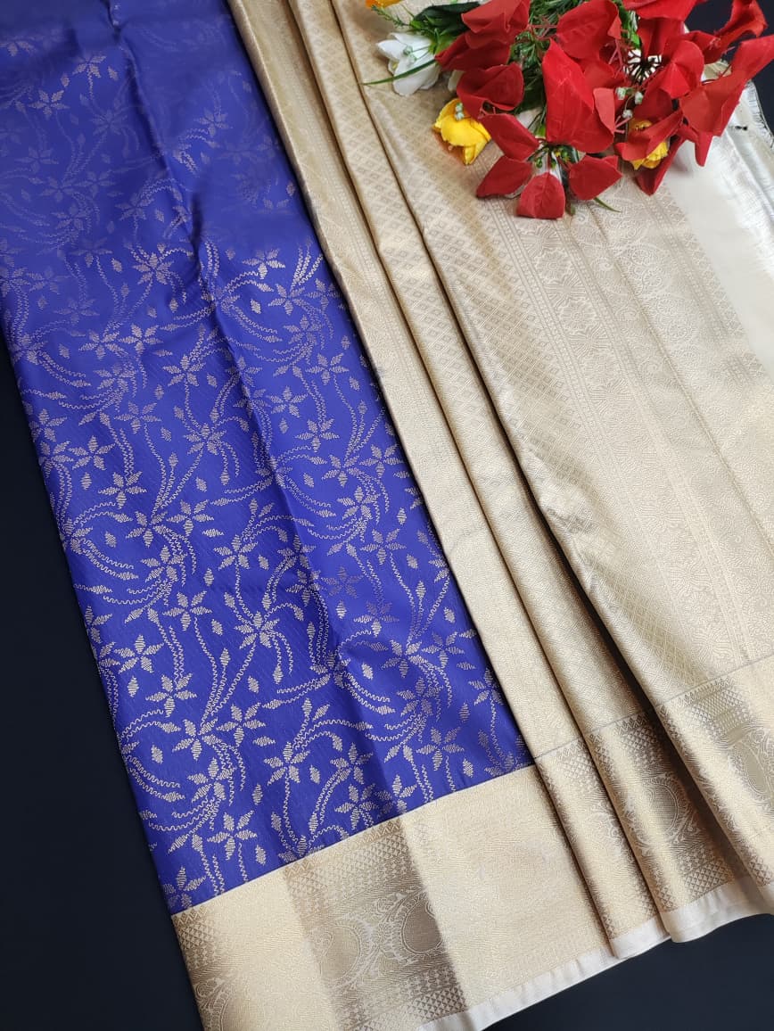 Pure Silk Saree (Semi) PSSS44