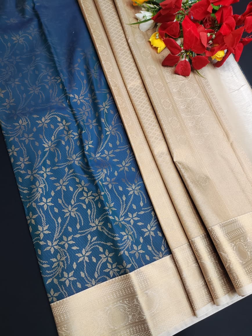 Pure Silk Saree (Semi) PSSS45