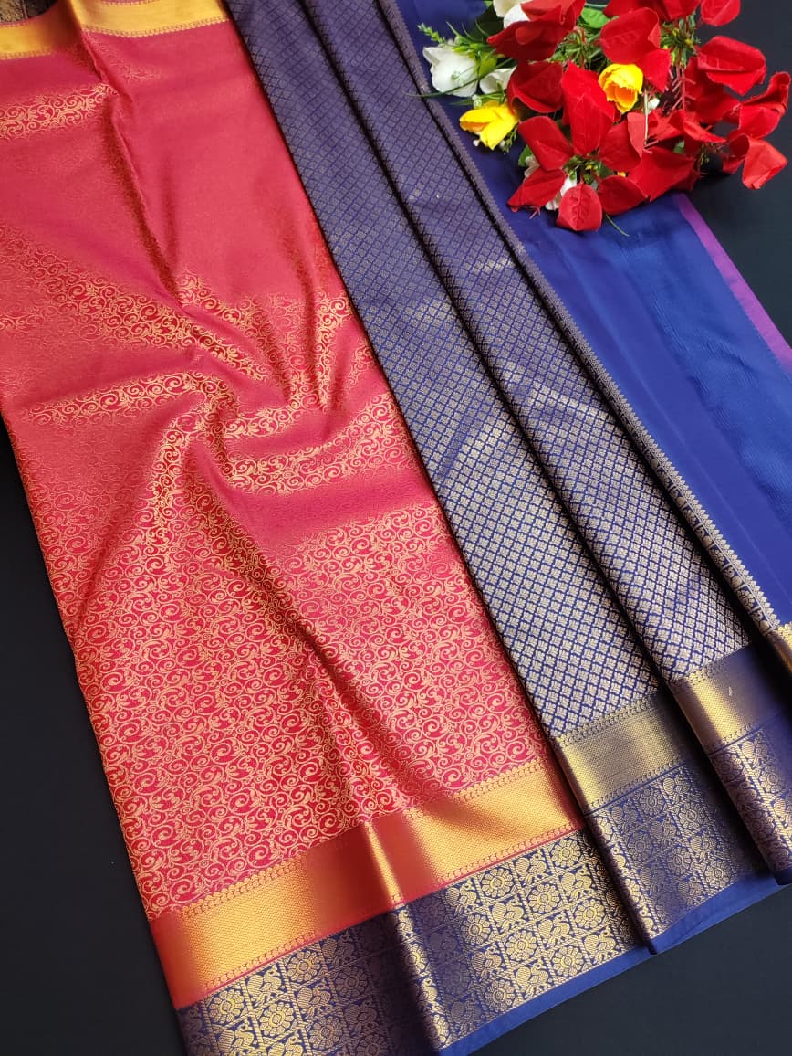 Pure Silk Saree (Semi) PSSS46