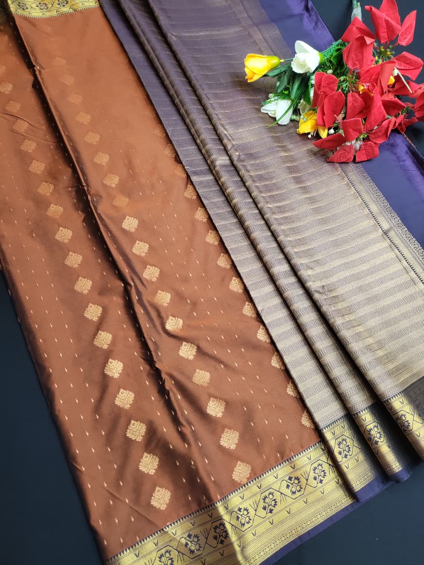 Pure Silk Saree (Semi) PSSS133