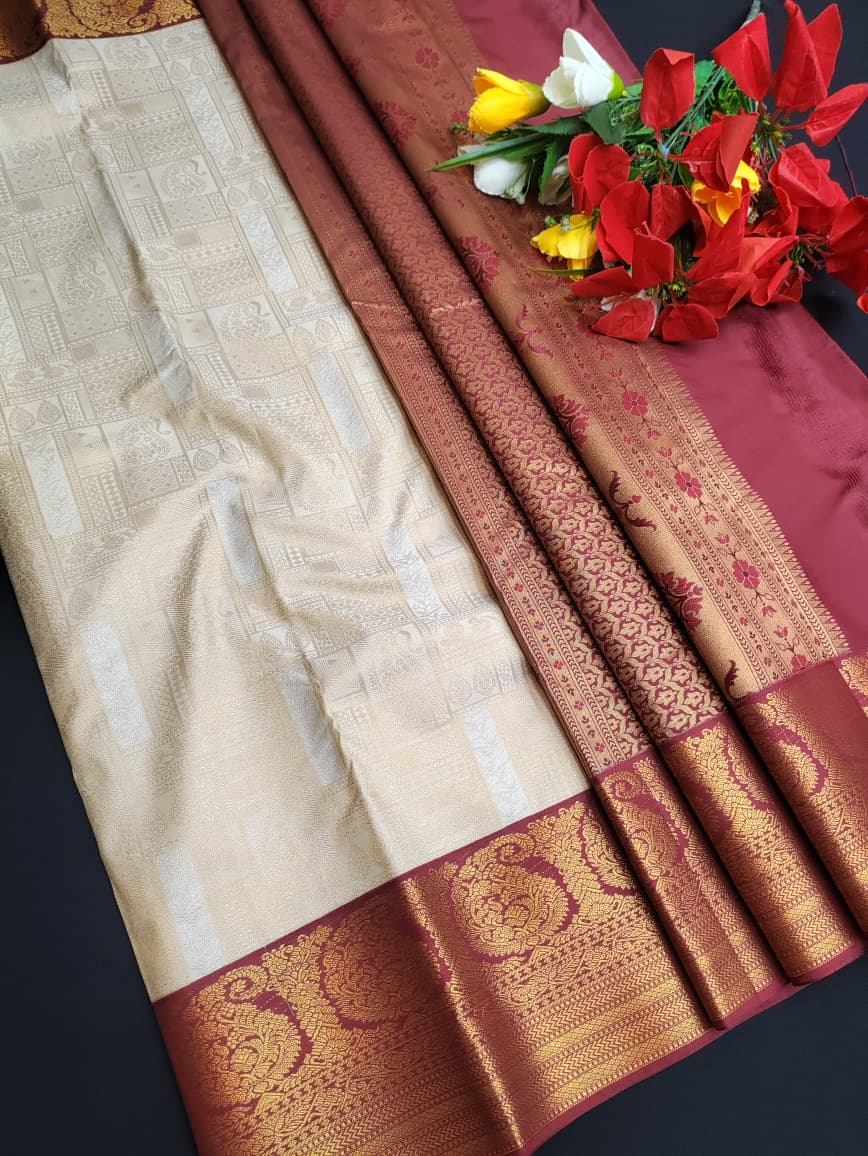 Pure Silk Saree (Semi) PSSS27