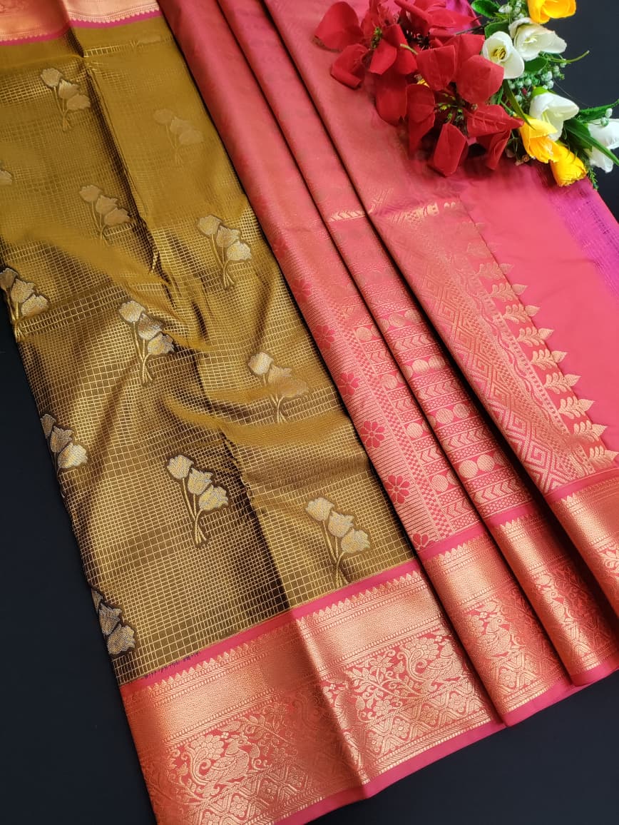 Pure Silk Saree (Semi) PSSS94