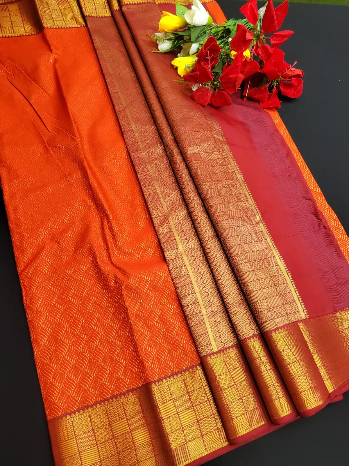 Pure Silk Saree (Semi) PSSS36