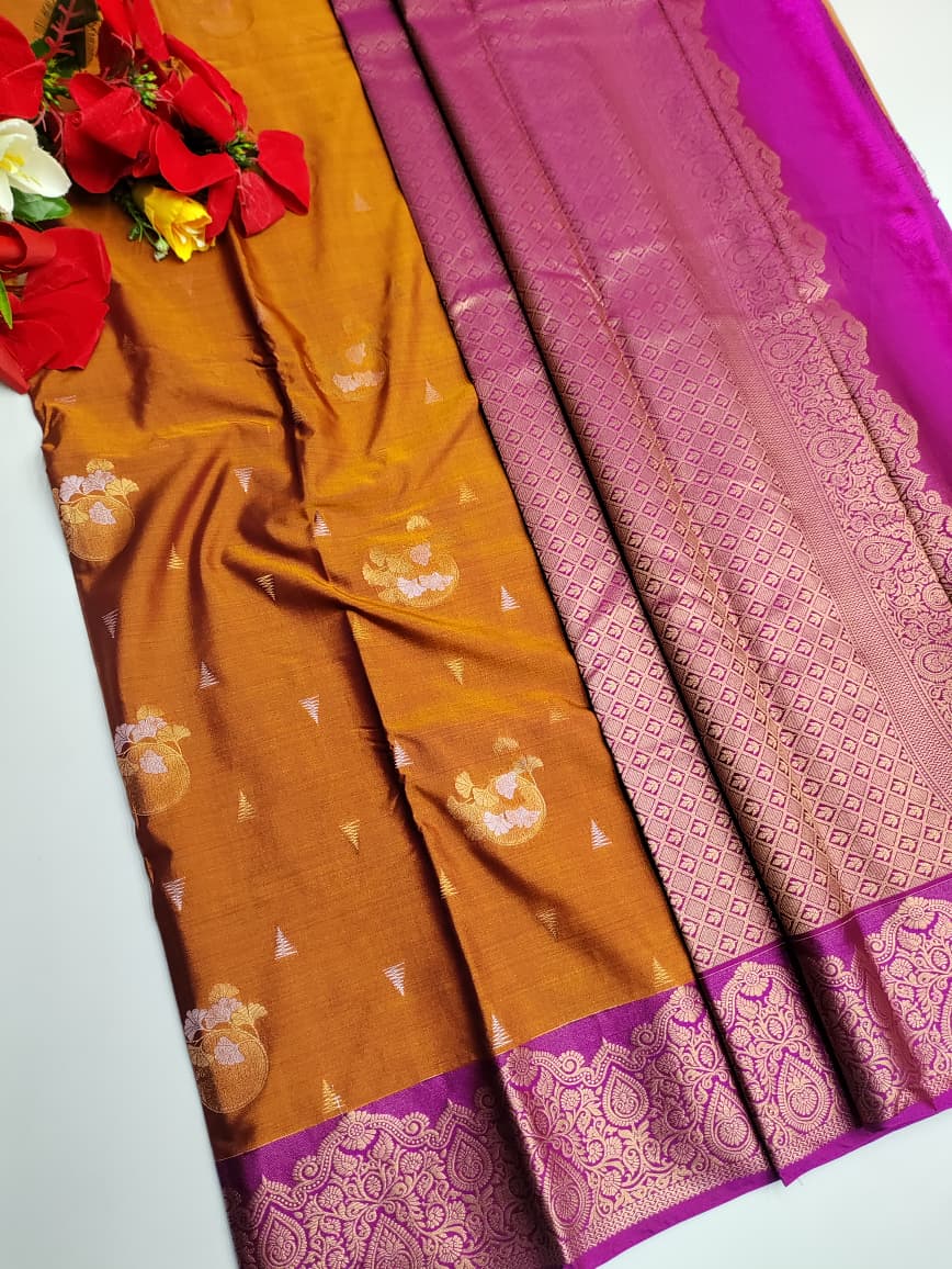 Pure Silk Cotton Saree PLK74