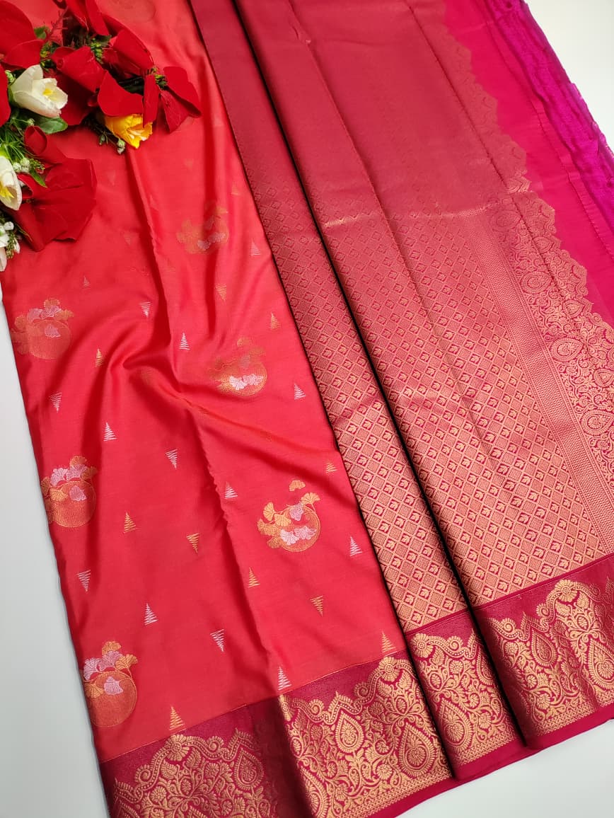 Pure Silk Cotton Saree PLK66