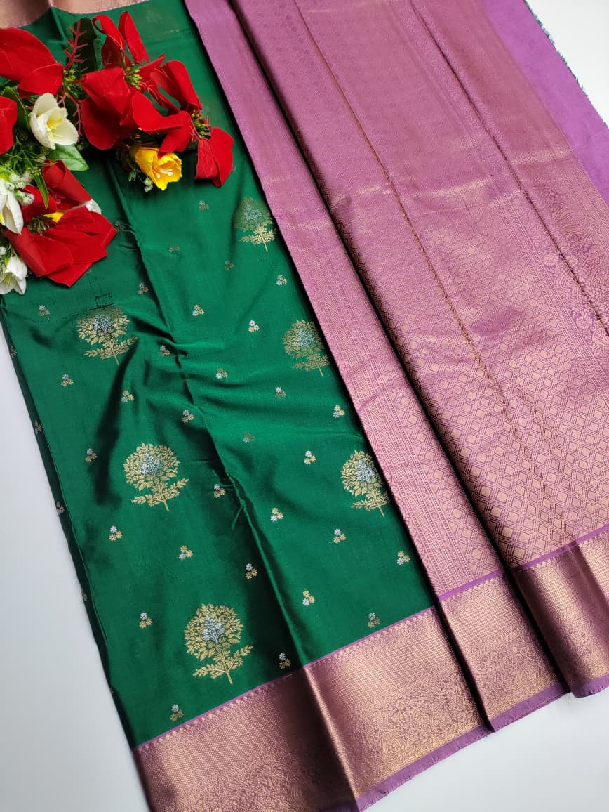 Pure Silk Cotton Saree PLK95