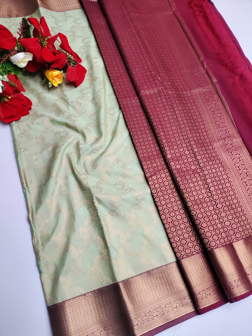 Pure Silk Cotton Saree PLK82