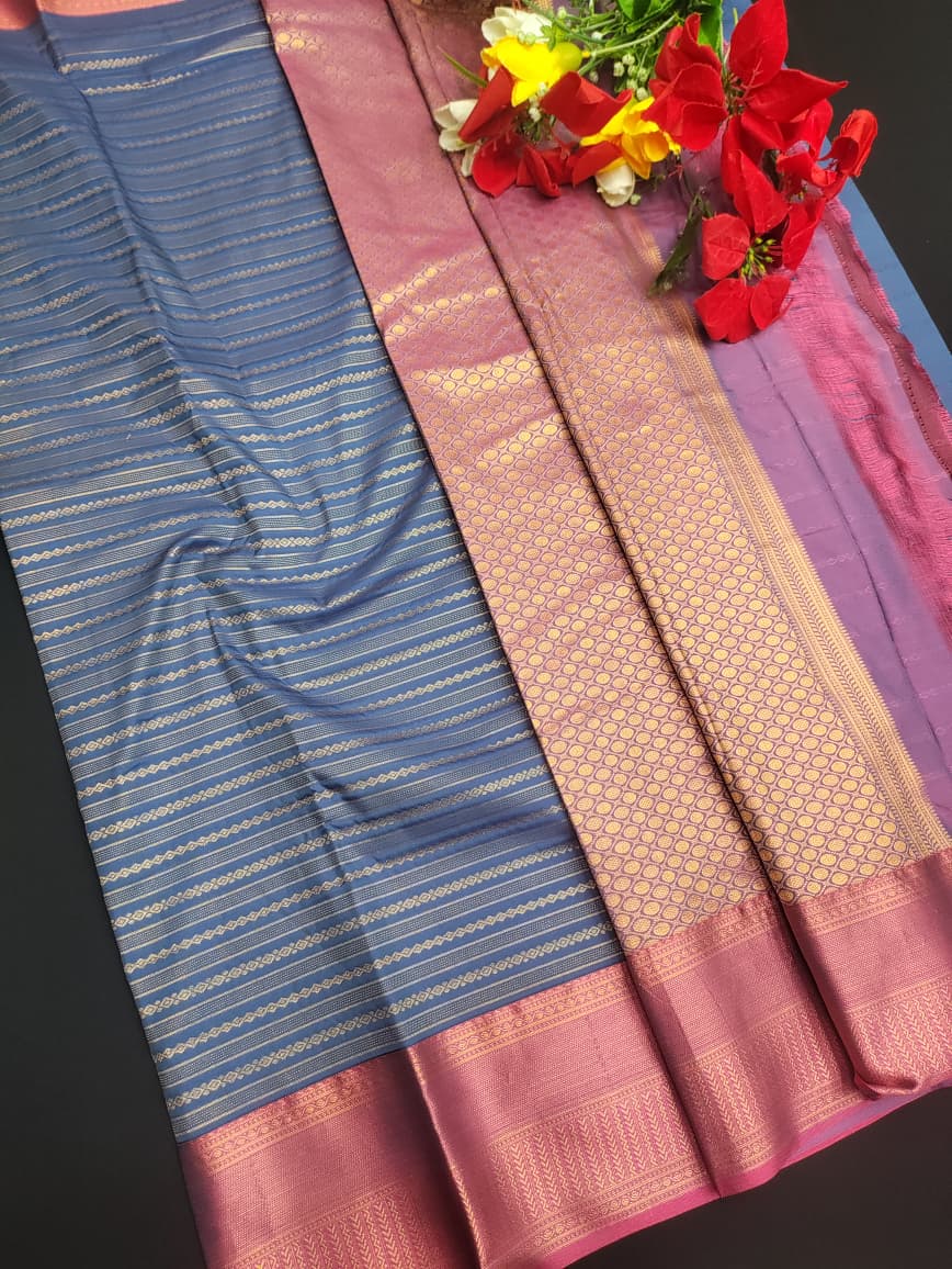 Grand Semi Silk Saree GC150