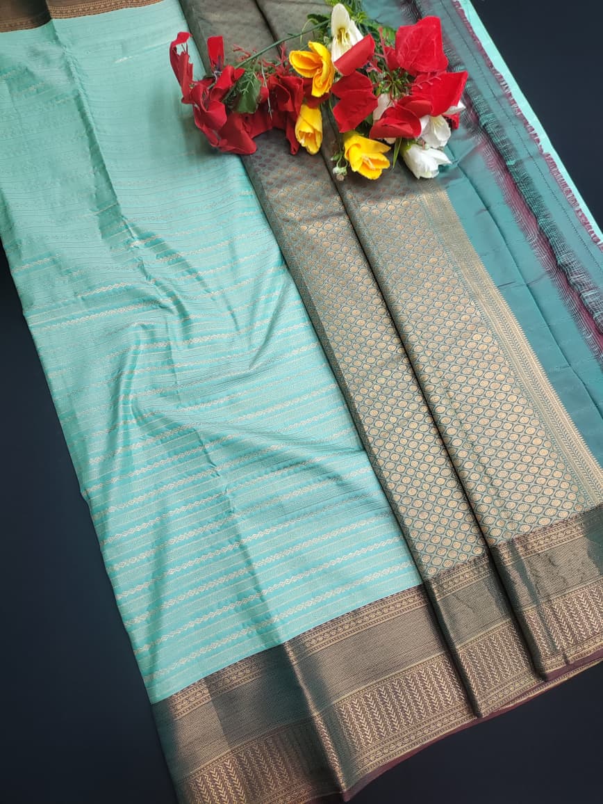 Grand Semi Silk Saree GC142