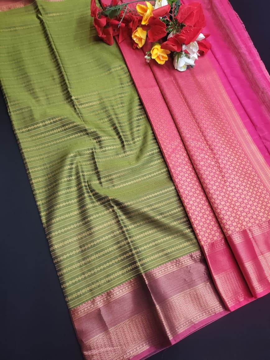 Grand Semi Silk Saree GC147