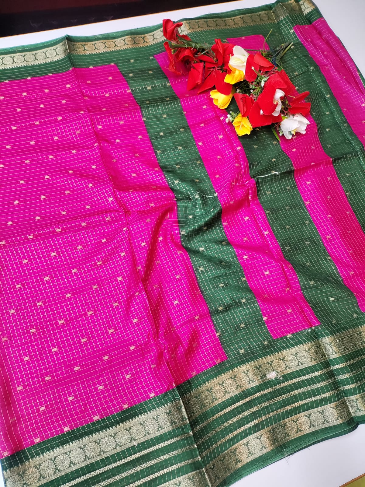 Varanasi Mysore Crepe Silk VM01