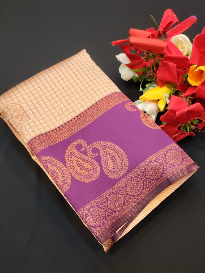 Bridal Checked Pavishna BC11