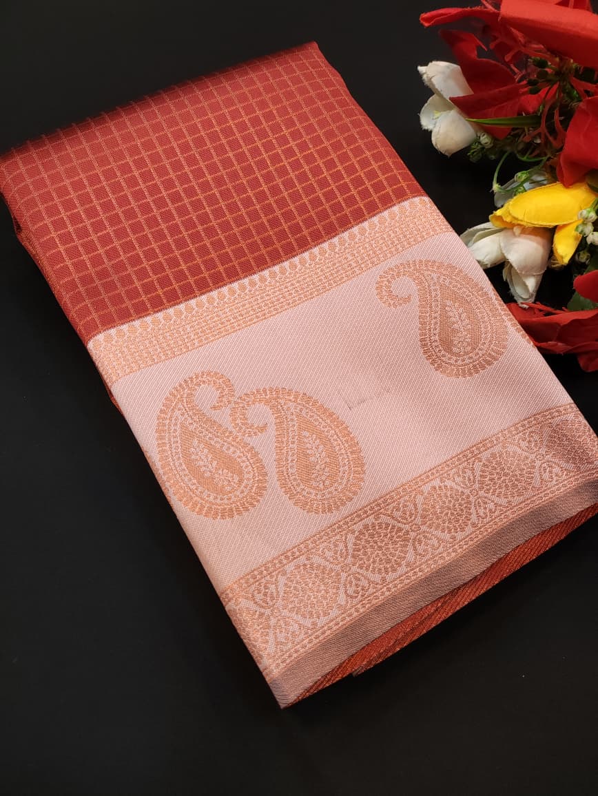 Bridal Checked Pavishna BC15