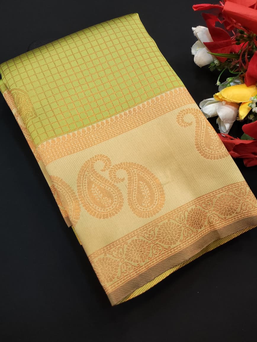 Bridal Checked Pavishna BC16