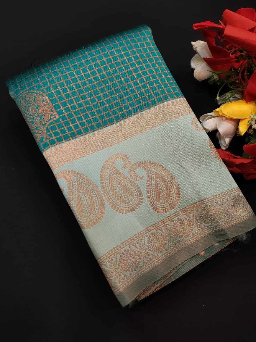 Bridal Checked Pavishna BC17