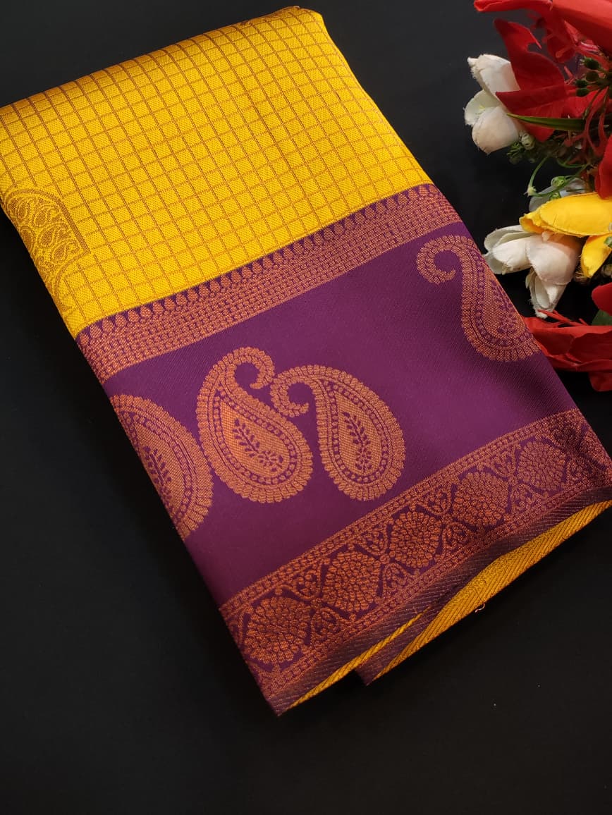 Bridal Checked Pavishna BC12