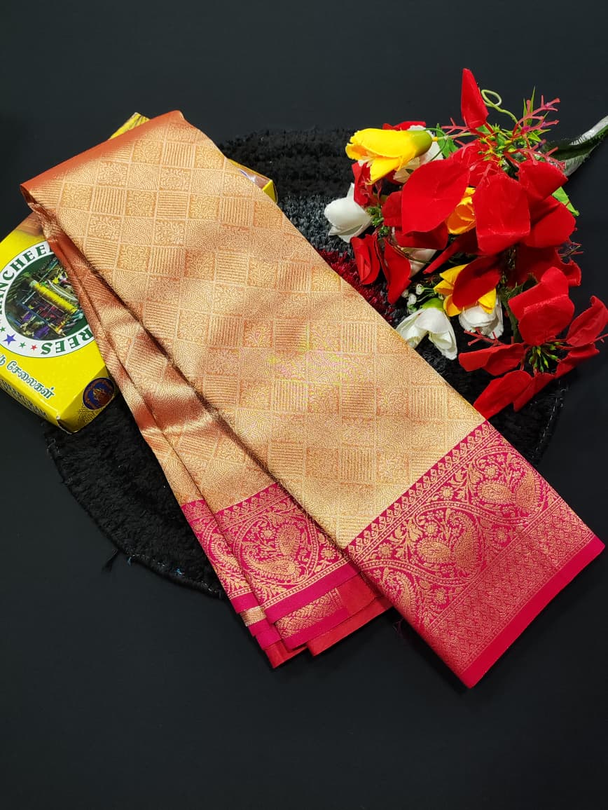 Premium Wedding Korvai Tissue saree for women featuring rich traditional bridal design in elegant tissue fabric suitable for weddings muhurtham and festive occasions
