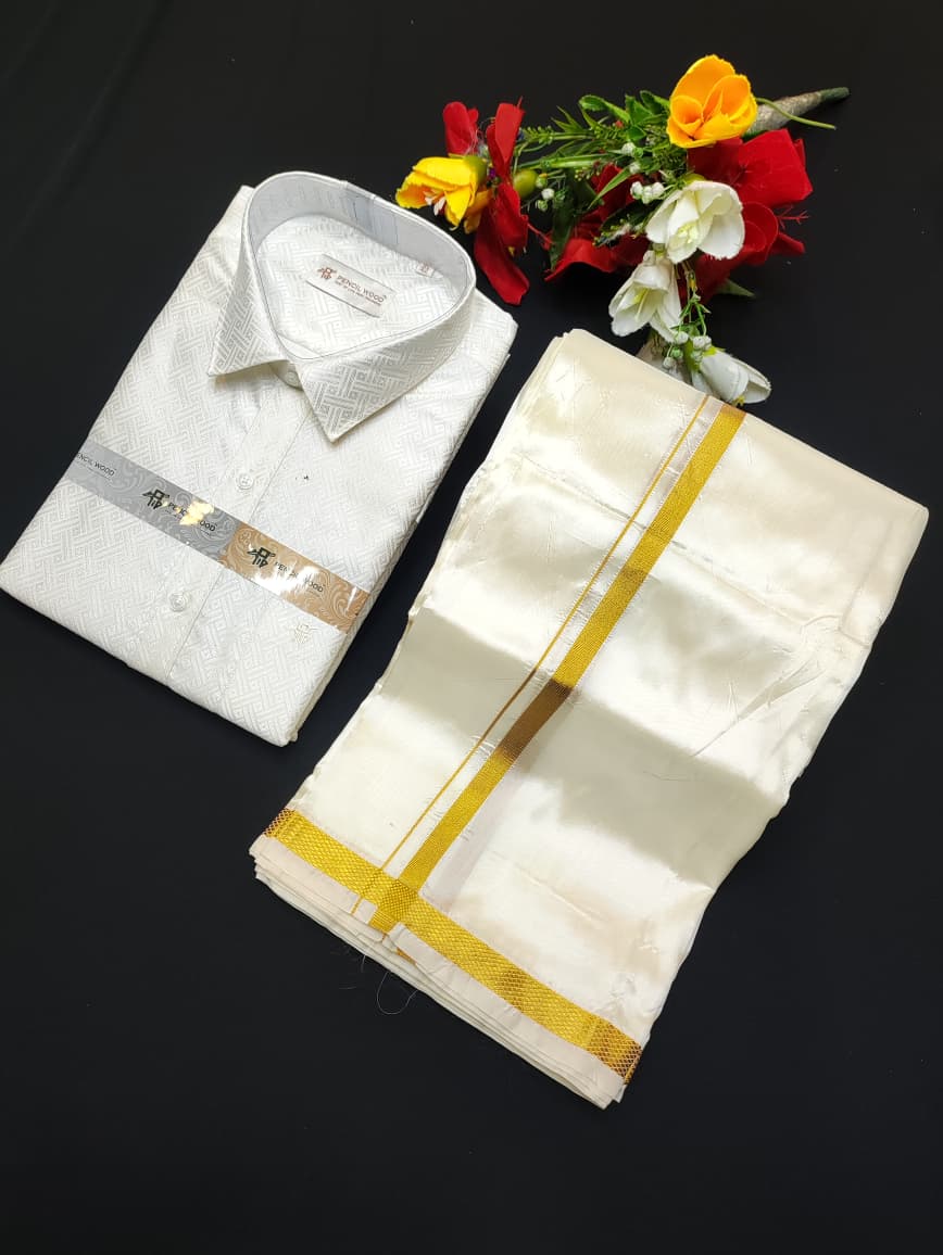 Royal Wedding Shirts & Dhotis (Combo)