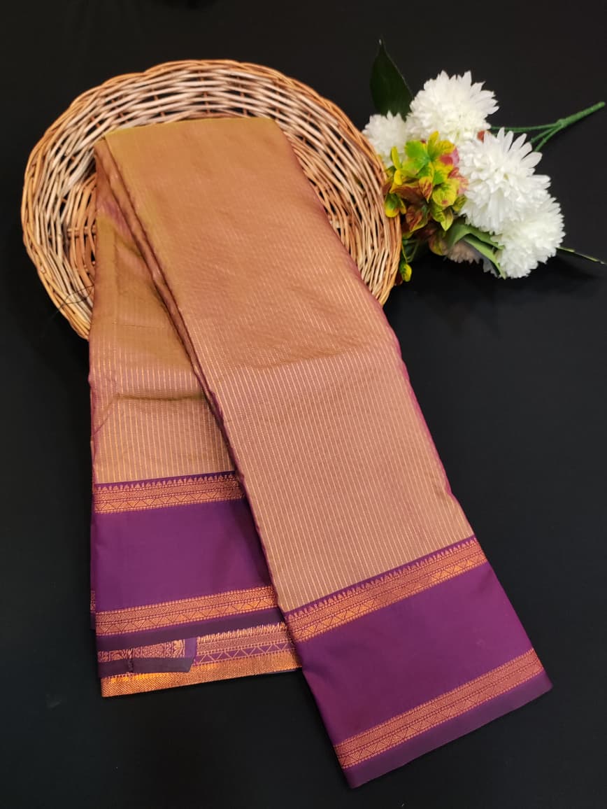 Varalakshmi Viratham Silk Zari Saree with Plain Blouse| VZ06