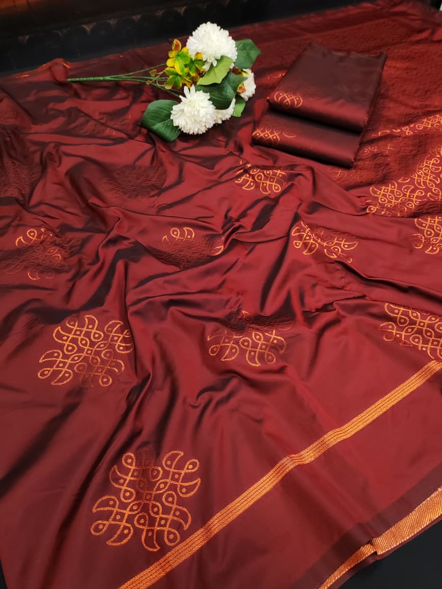 Elevate your decor with Offer Rangoli Soft Silk RGS13