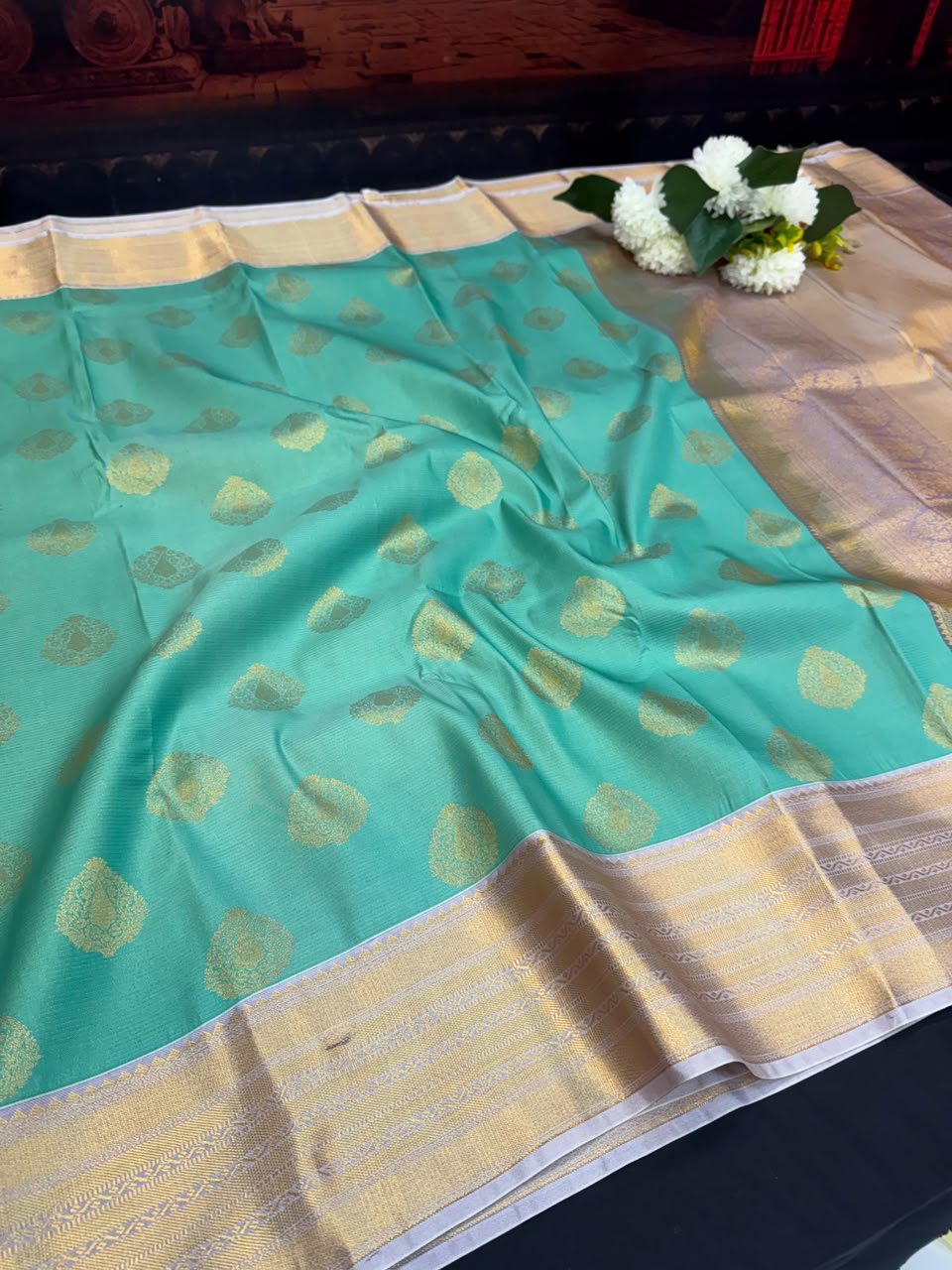 Offer Semi Silk Mild Damage Saree | Elegant Ethnic Wear (B-5) | SSM189