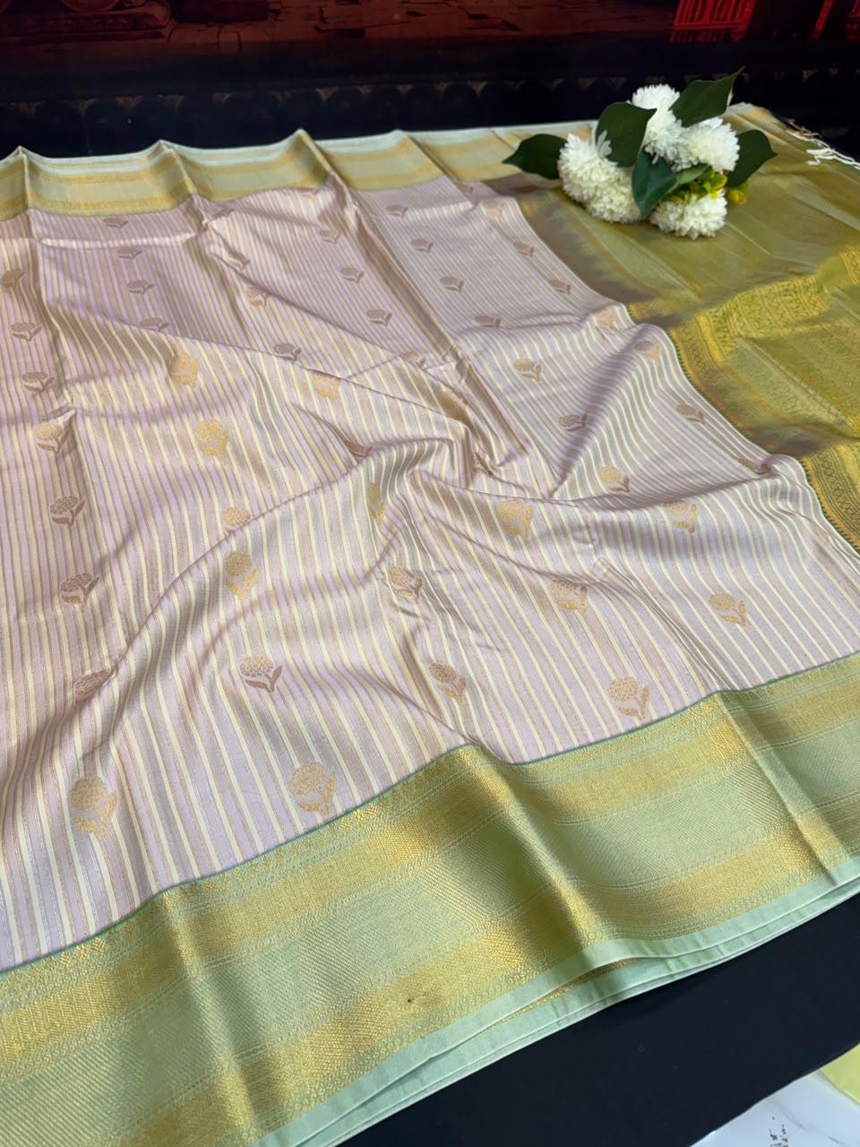 Offer Semi Silk Mild Damage Saree | Elegant Ethnic Wear (B-5) | SSM203