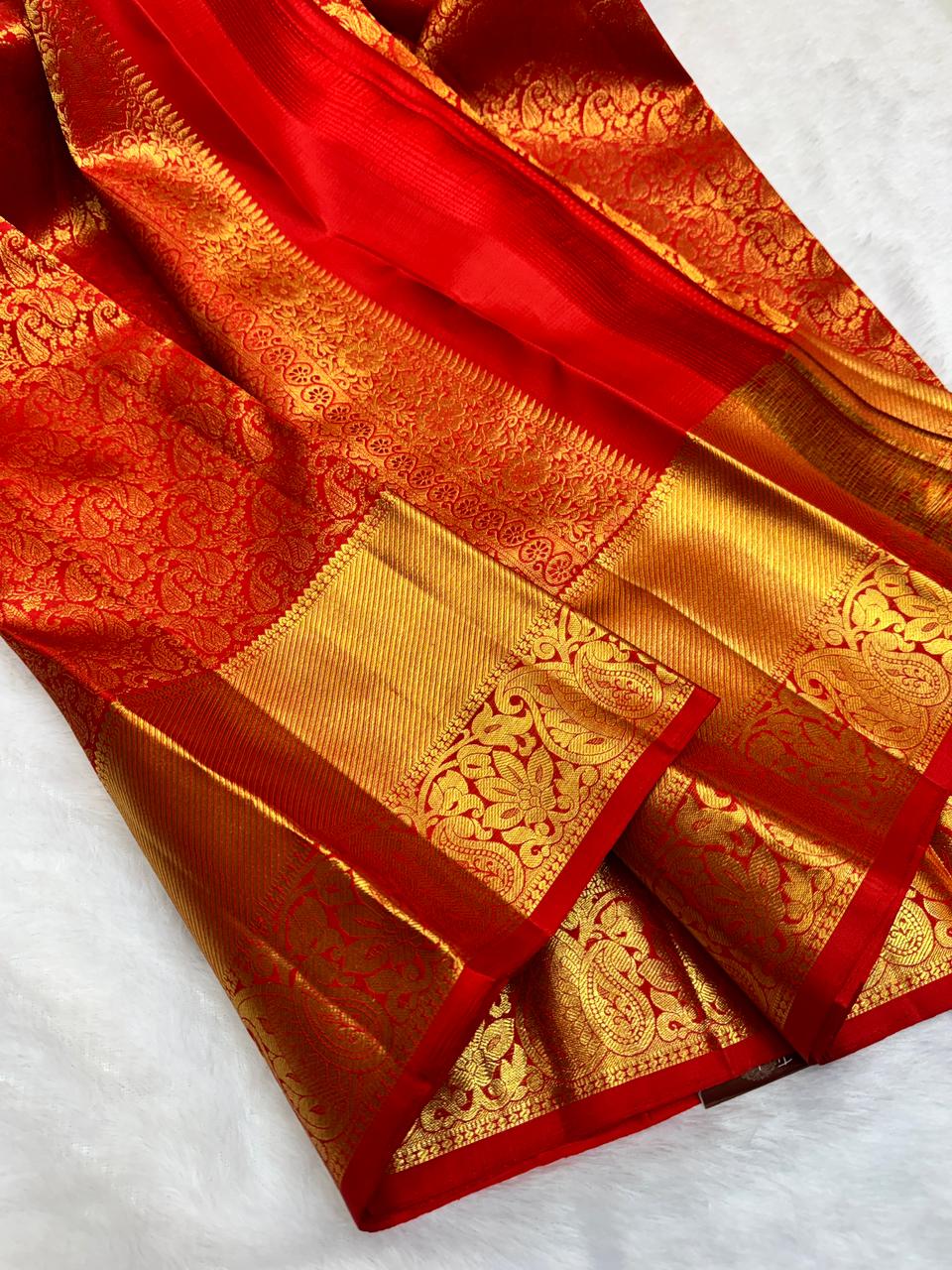 Pure Handloom Silk Saree |100% Original Silk Traditional Elegance| M51
