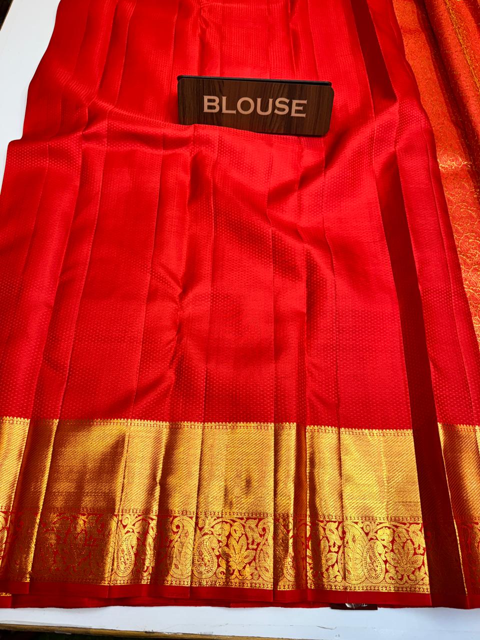 Pure Handloom Silk Saree |100% Original Silk Traditional Elegance| M51