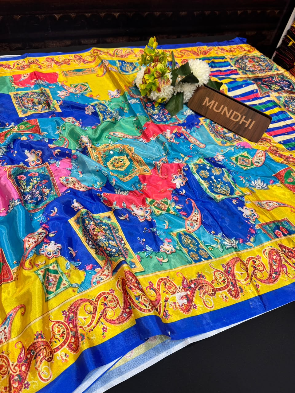 Chinon Mirror – Masakali Saree With Jalar CM18