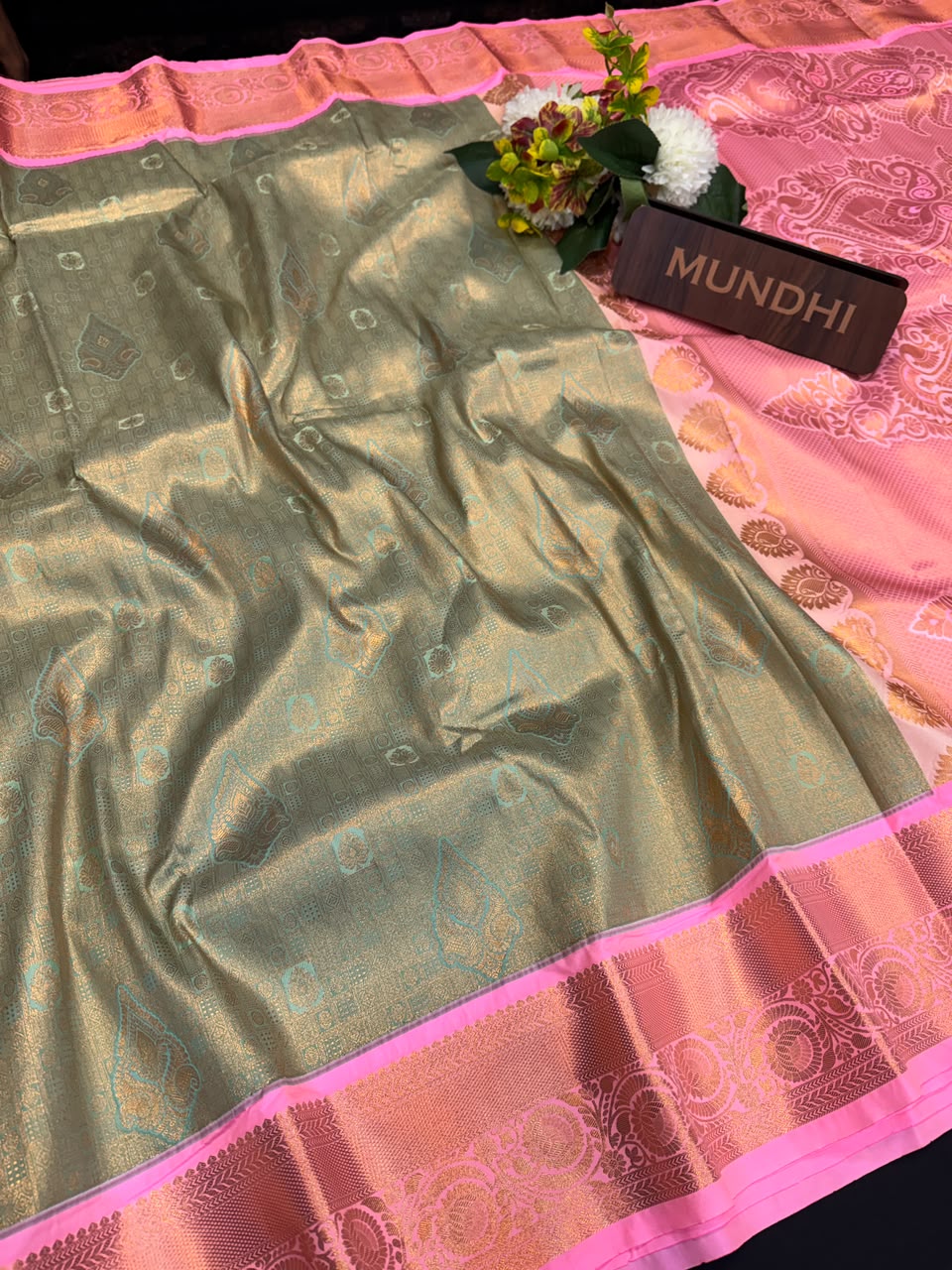 Vennila Semi Silk Saree | Zari Work | VNN200