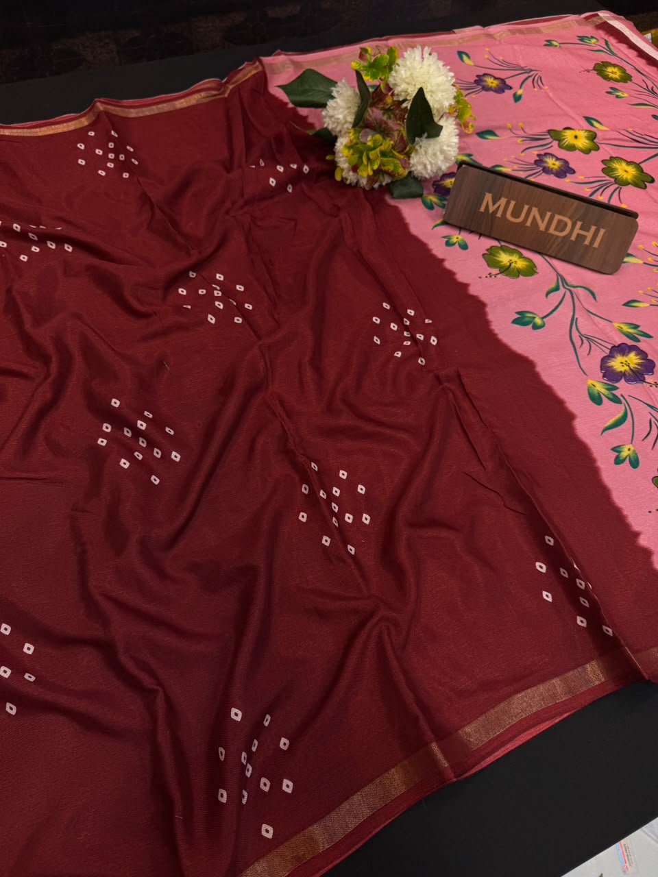 Malmal Cotton Saree MU01