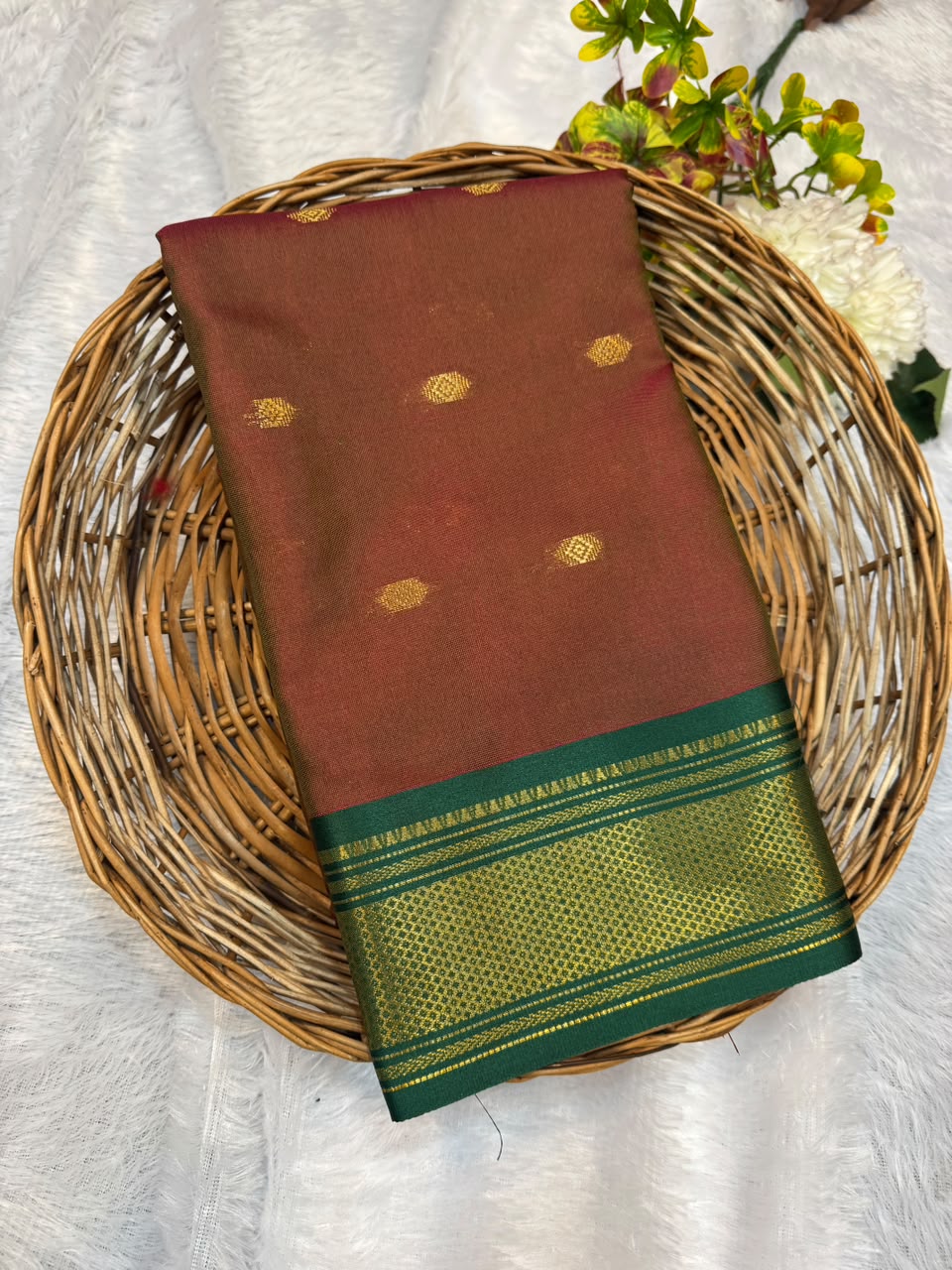 Ruby Soft Silk Saree with |Zari Work| R25