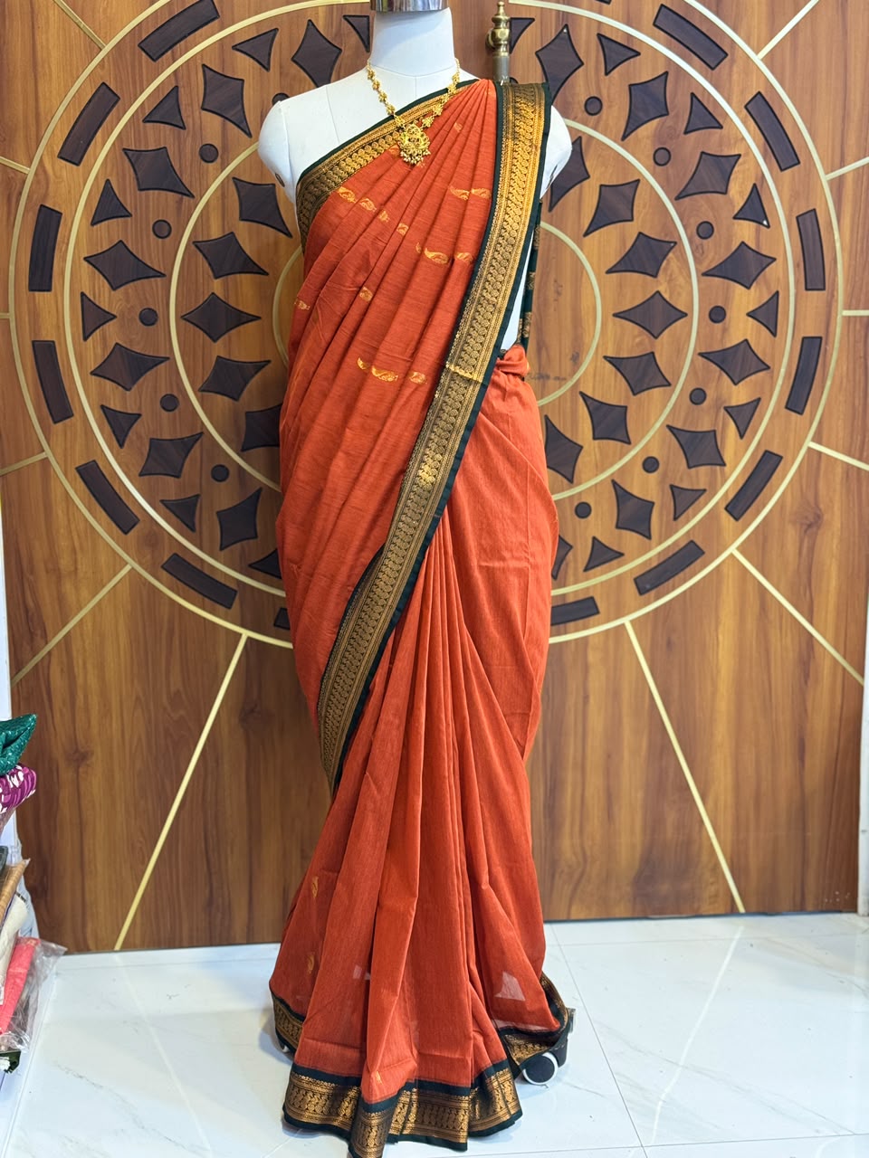 Kalyani Cotton Saree with |Zari Border for Women| KY02