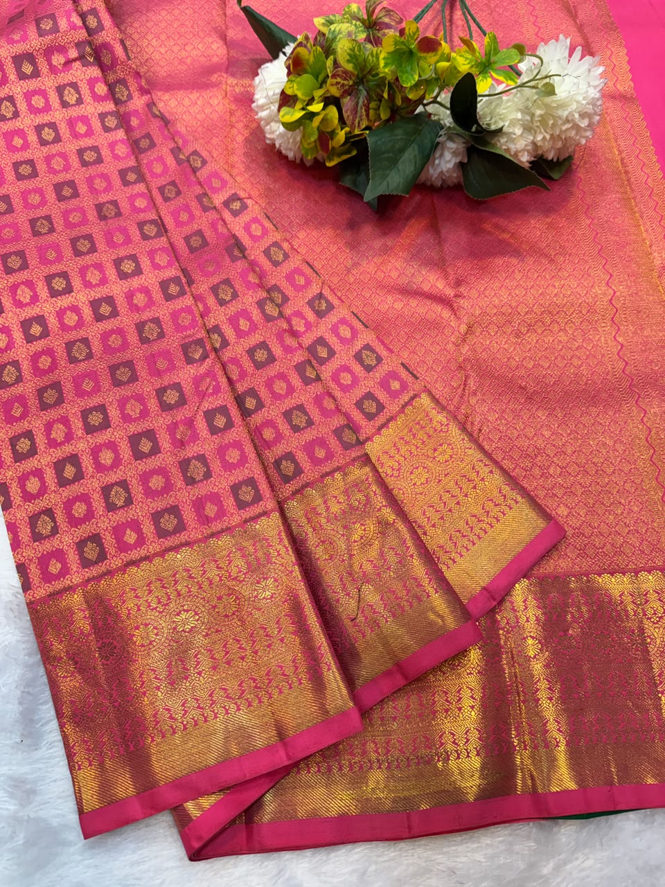 Pure Silk |Handloom Wedding Saree | M268