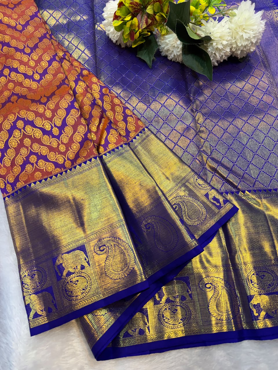 Pure Silk |Handloom Wedding Saree | M288