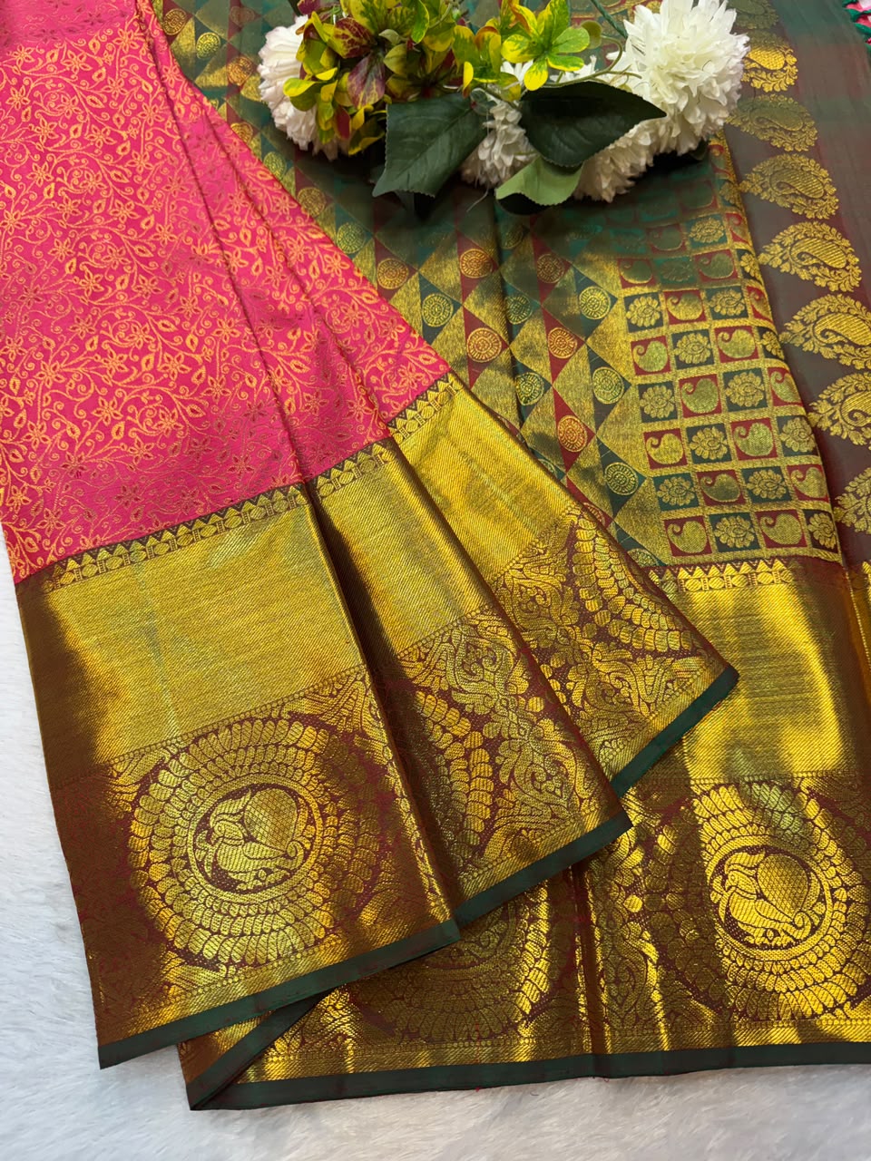 Pure Silk | Handloom Wedding Saree | M300