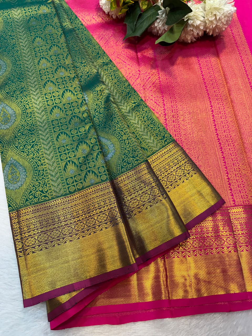 Pure Silk | Handloom Wedding Saree | M297