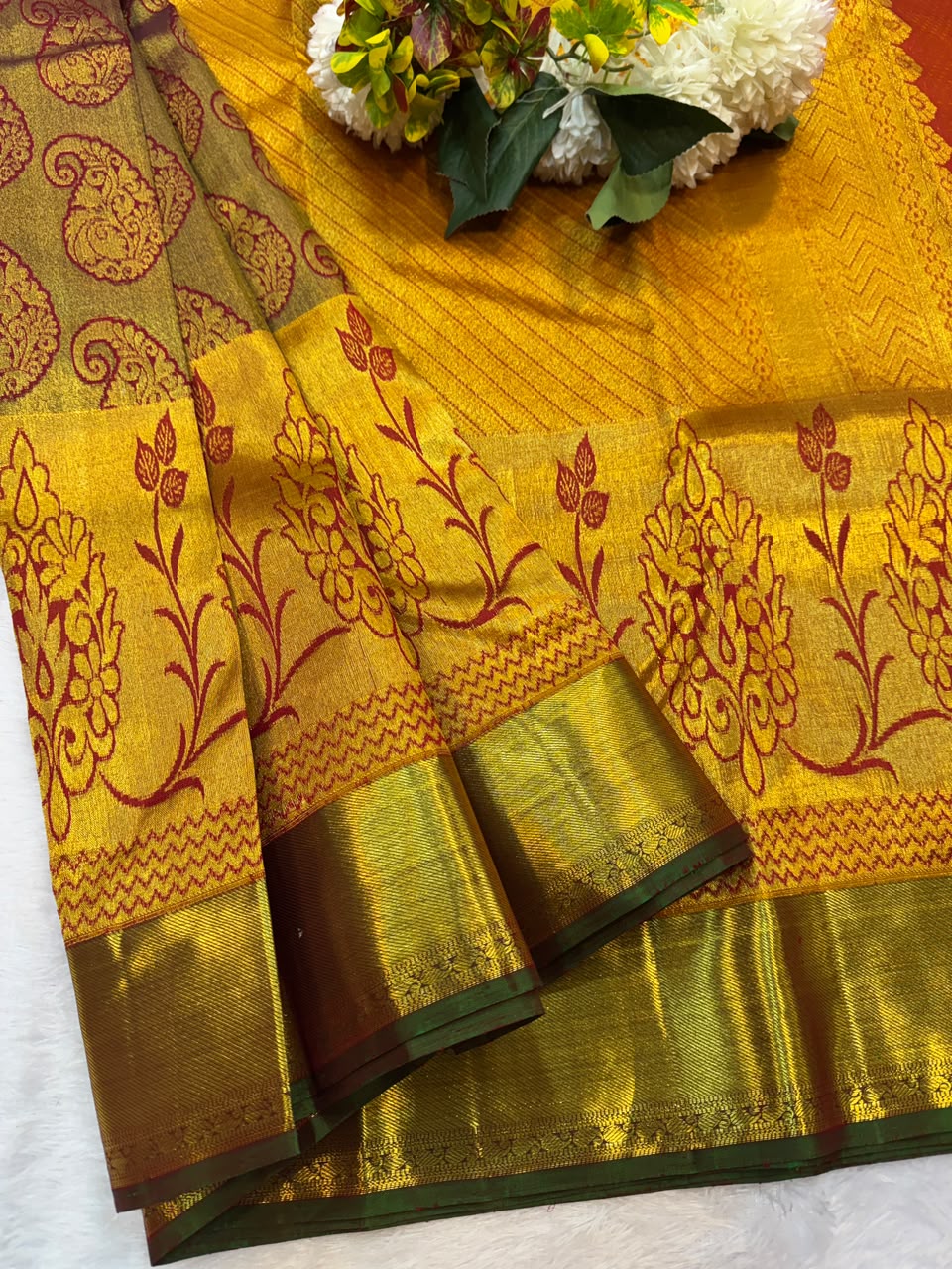 Pure Silk |Handloom Wedding Saree | M269