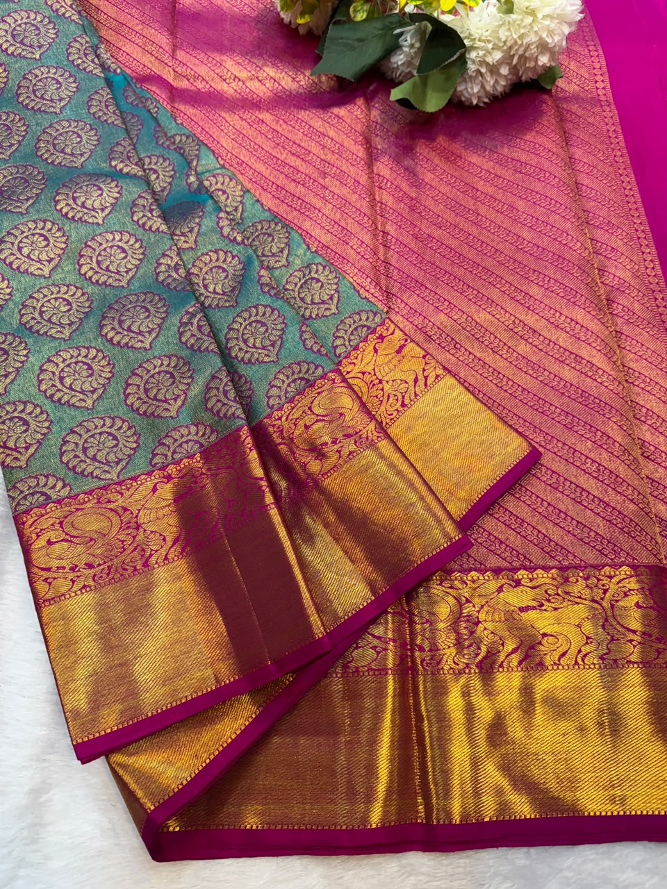 Pure Silk | Handloom Wedding Saree | M284