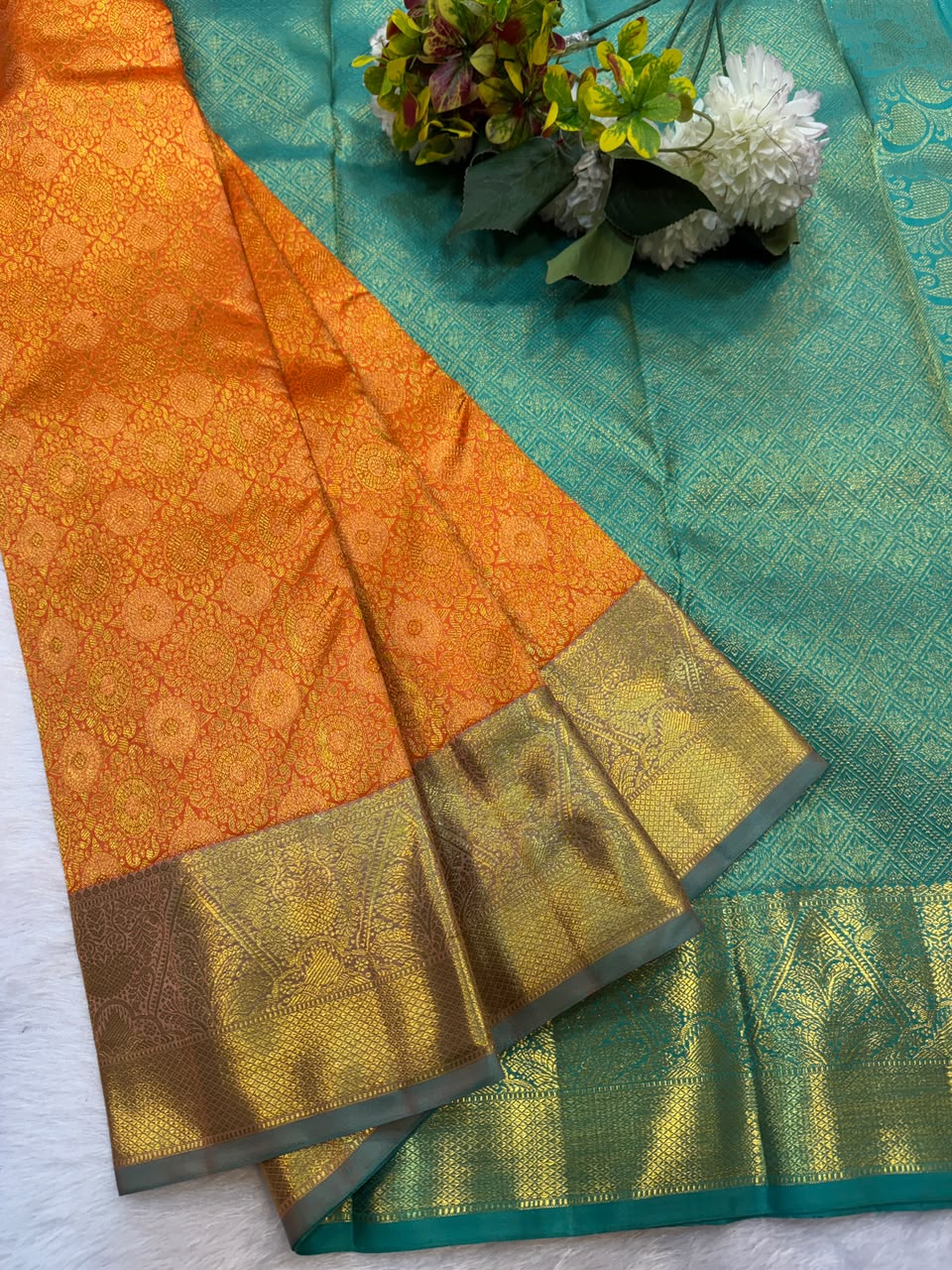 Pure Silk |Handloom Wedding Saree | M295