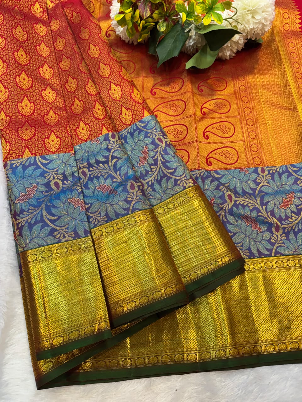 Pure Silk |Handloom Wedding Saree | M276