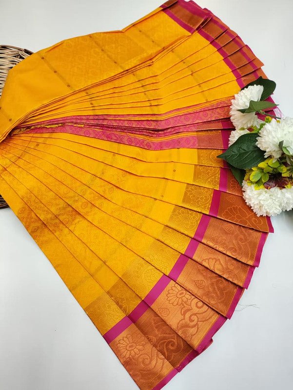 Abirami Soft Silk Saree with elegant zari work for festive wear
