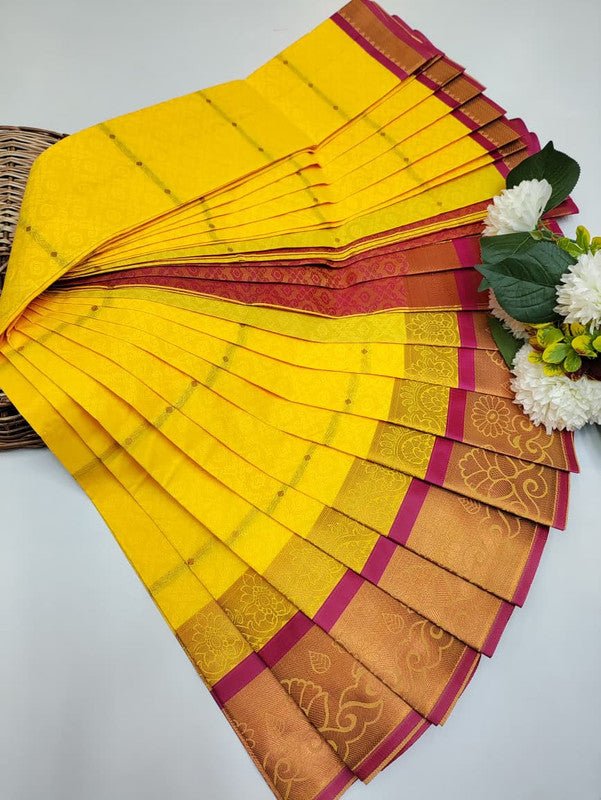 Abirami Soft Silk Saree with elegant zari work for festive wear