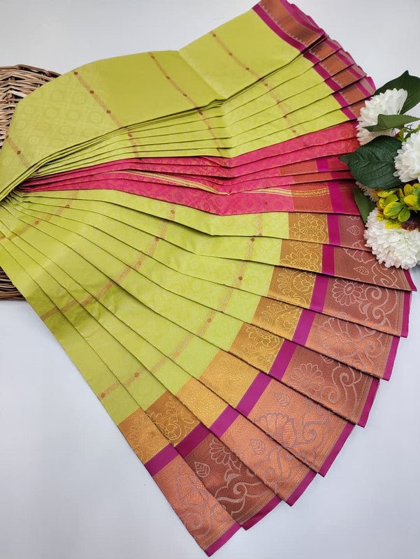 Abirami Soft Silk Saree with elegant zari work for festive wear