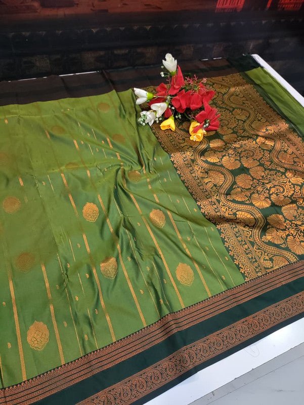 Amala Soft Silk Saree with zari work for festive occasions