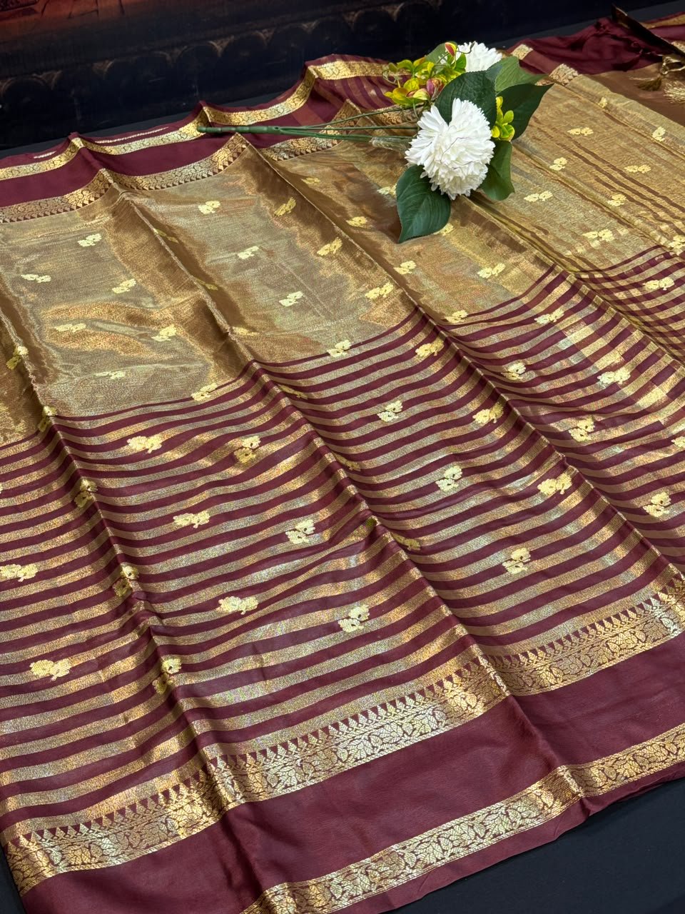 Banarasi Raw Silk | Zari Work | FV69 - Sri Sakthi Pugazh Tex - Banarasi Saree